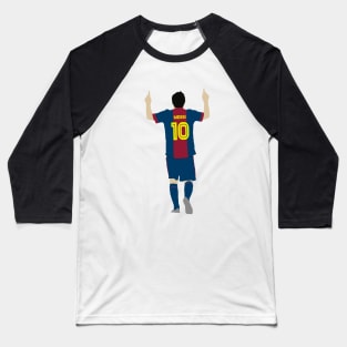 Lionel Messi 10 Baseball T-Shirt